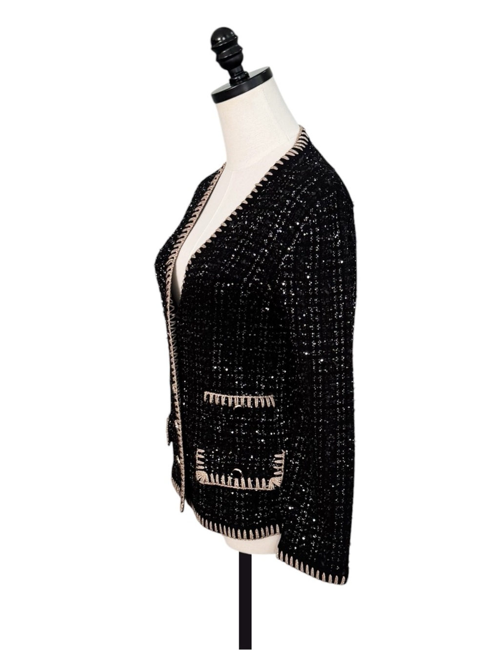 Veronica Beard Ceriani Knit Jacket | EXTRA SMALL NWT - Picture 5 of 12